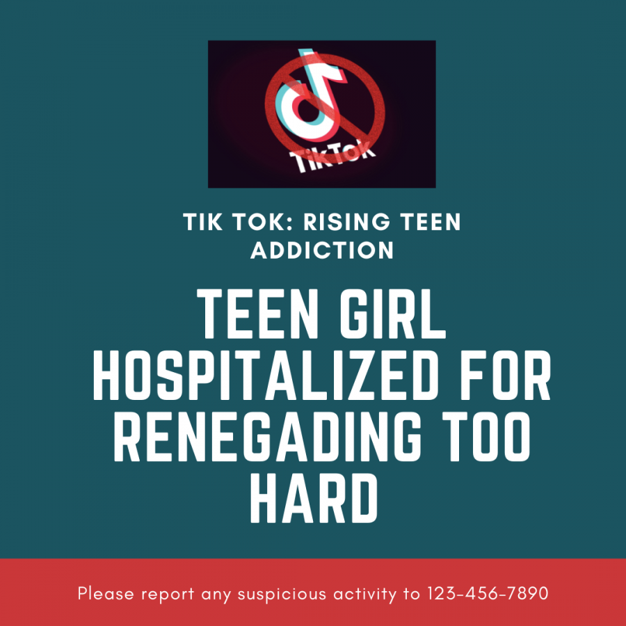 Teen Girl Hospitalized For Renegading Too Hard