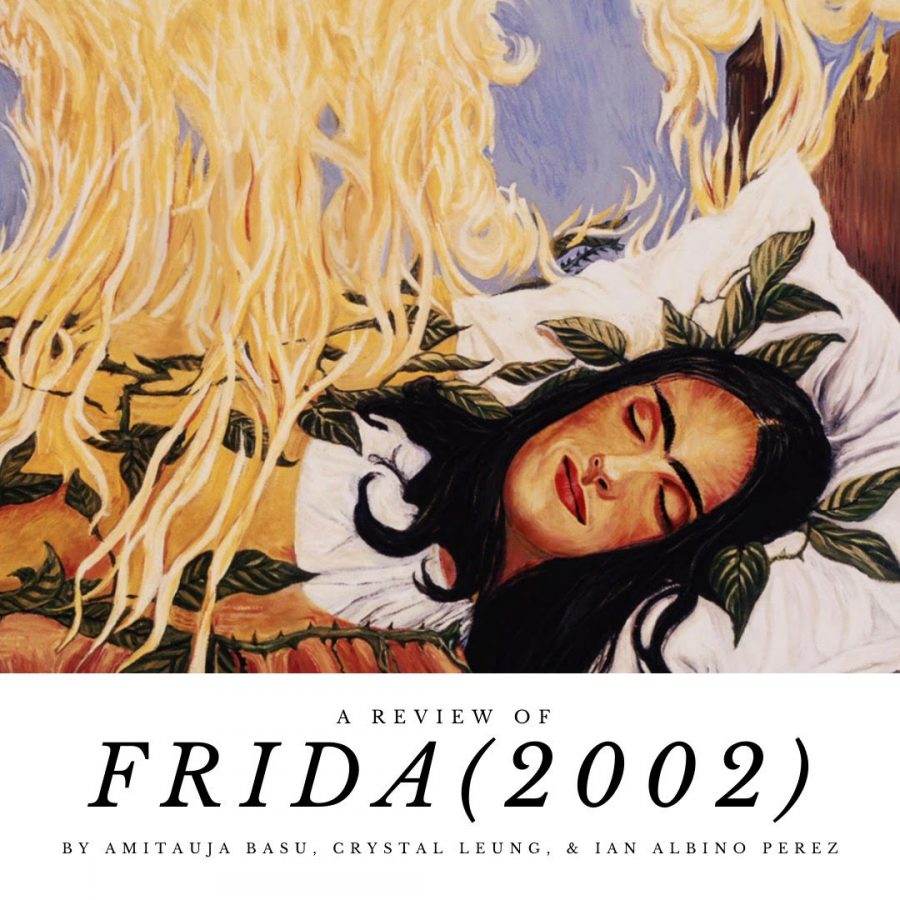 Graphic made by Crystal Leung with still from Frida (2002)