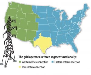 us electric grid map