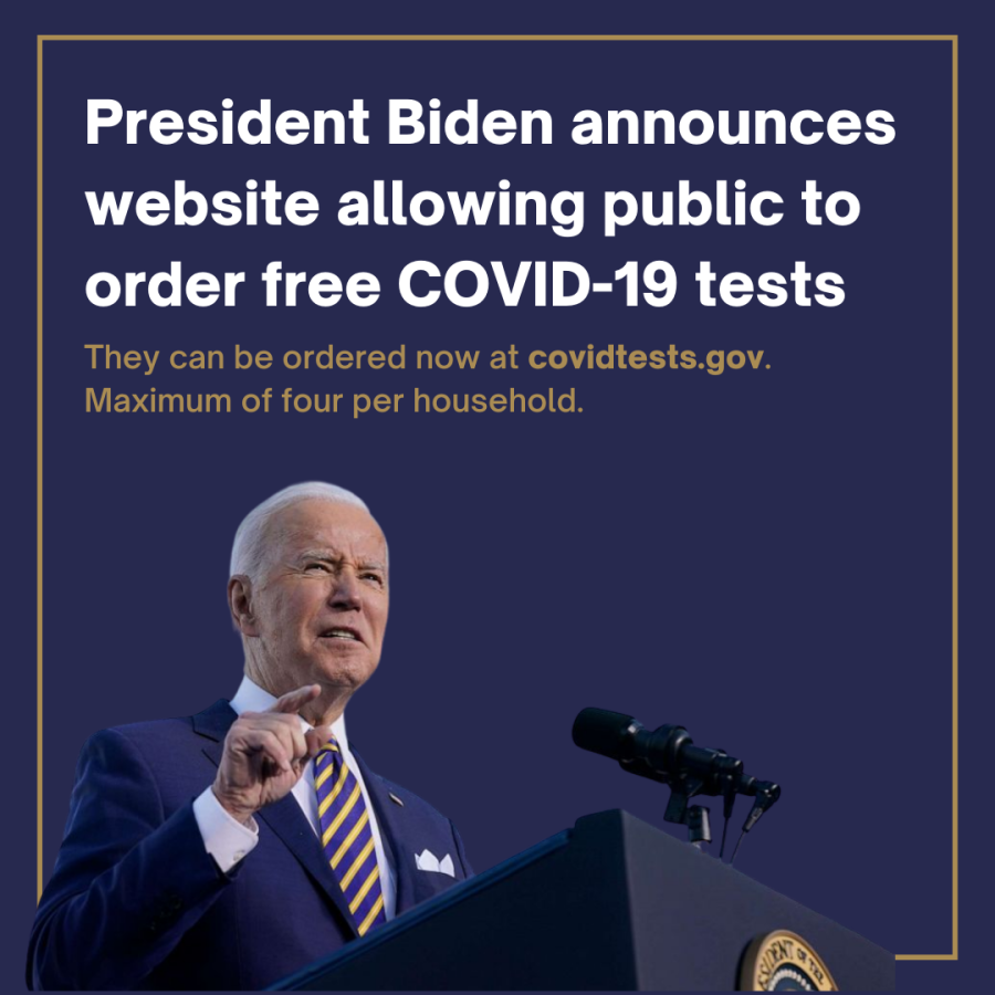 President Biden Announces Free COVID-19 Tests