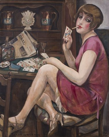 A portrait of Lili Elbe by her wife, Gerta Gottlieb