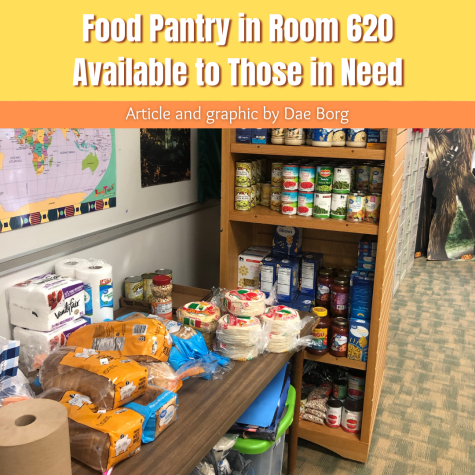 Food Pantry in Room 620 Available to Those in Need