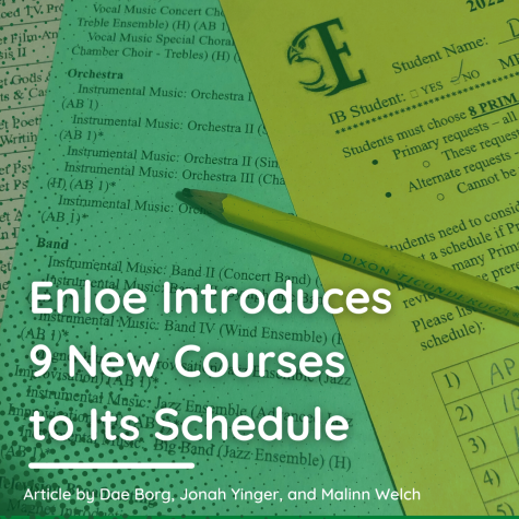 Enloe Introduces 9 New Courses to Its Schedule