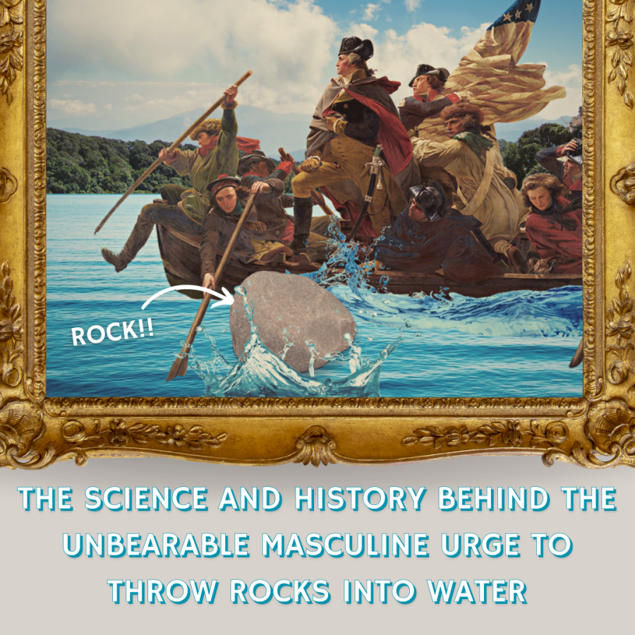 The Science and History Behind the Unbearable Masculine Urge to Throw Rocks Into Water