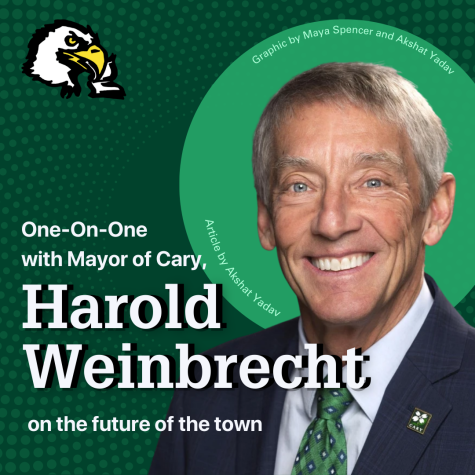 One-on-one with Cary Mayor  Harold Weinbrecht on the Future of the Town