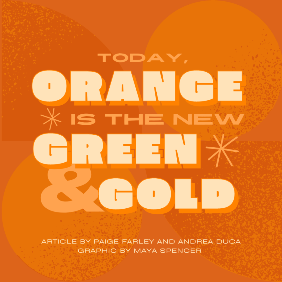 Today, Orange is the New Green and Gold: Enloe Celebrates National Unity Day
