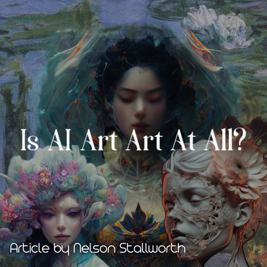Is AI Art Art At All?