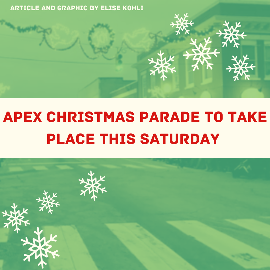 Apex Christmas Parade to Take Place This Saturday
