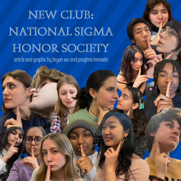 New Club: National Sigma Honor Society
