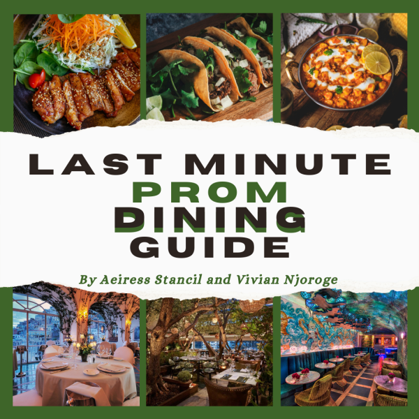 Last Minute Prom Dining Guide