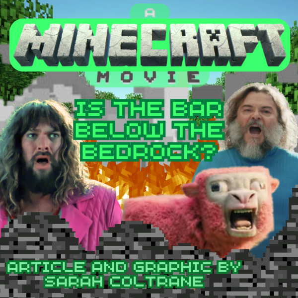 A Minecraft Movie: Is the Bar Below the Bedrock?