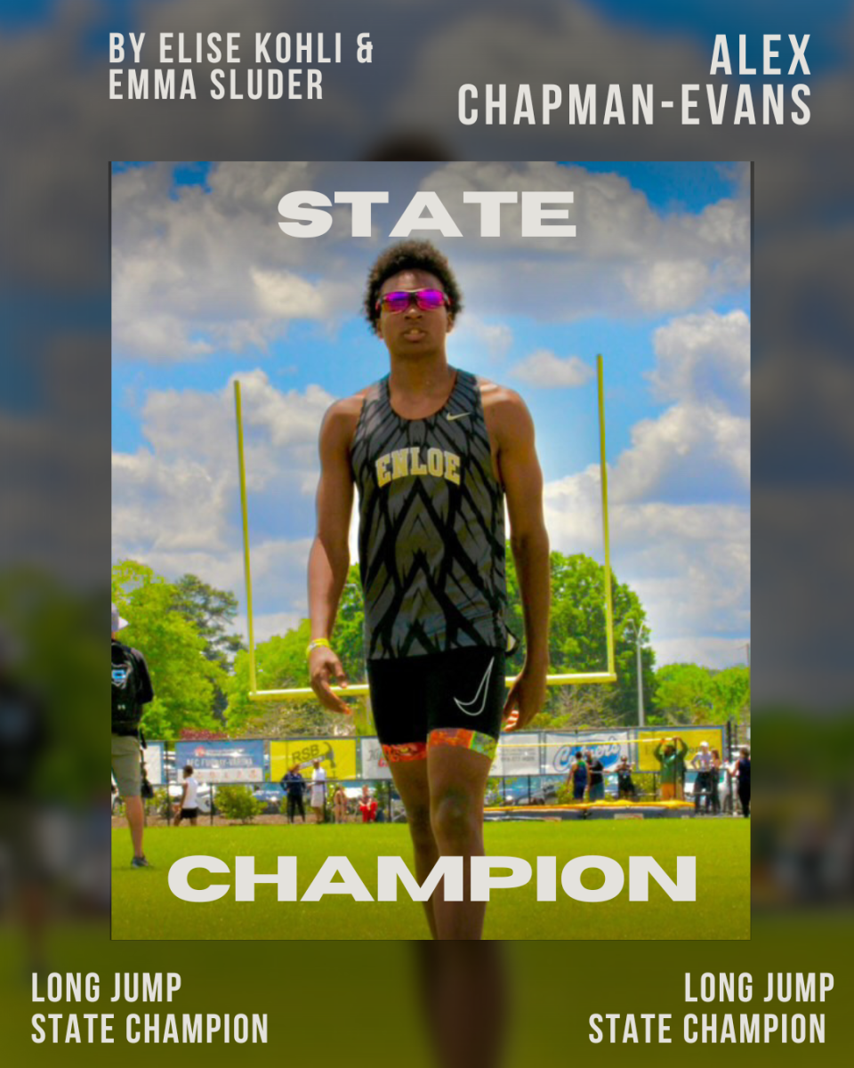 ‘Most Outstanding Performer’ and Long Jump State Champion: Alexander Chapman-Evans