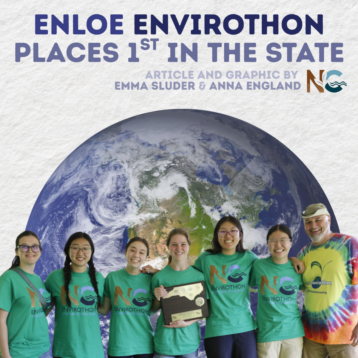 Enloe Envirothon Places 1st in the State