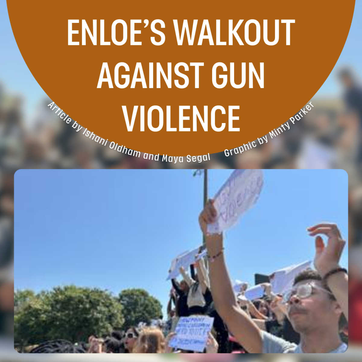 Enloe’s Walkout Against Gun Violence