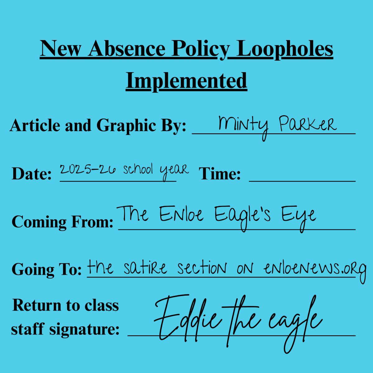 New Absence Policy Loopholes Implemented