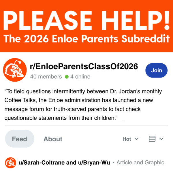 PLEASE HELP!: The 2026 Enloe Parents Subreddit