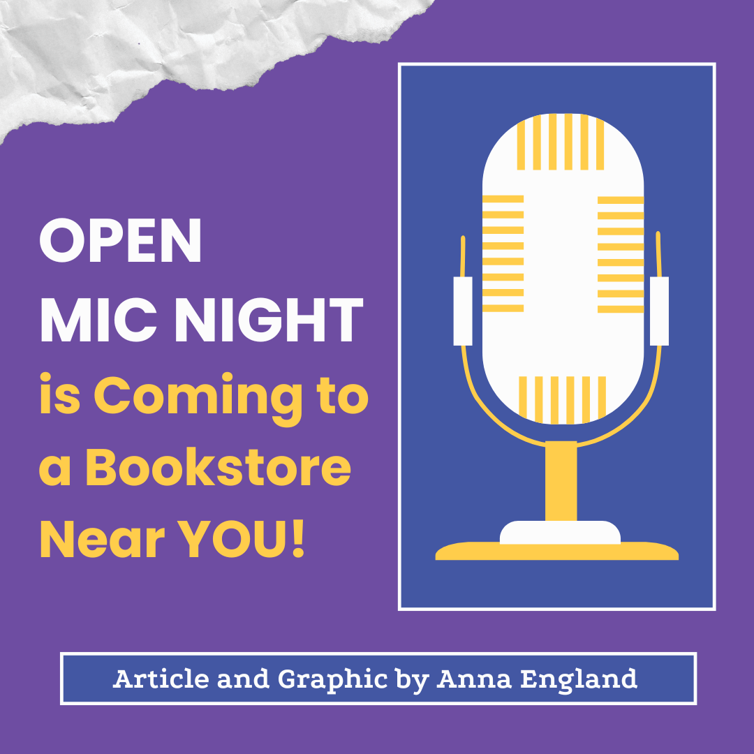 Open Mic Night is Coming to a Bookstore Near You